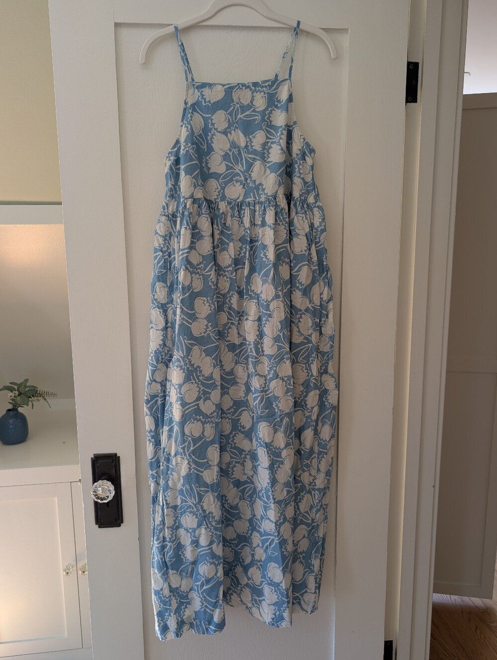Ilana Kohn Clara Dress In Indigo Tulip